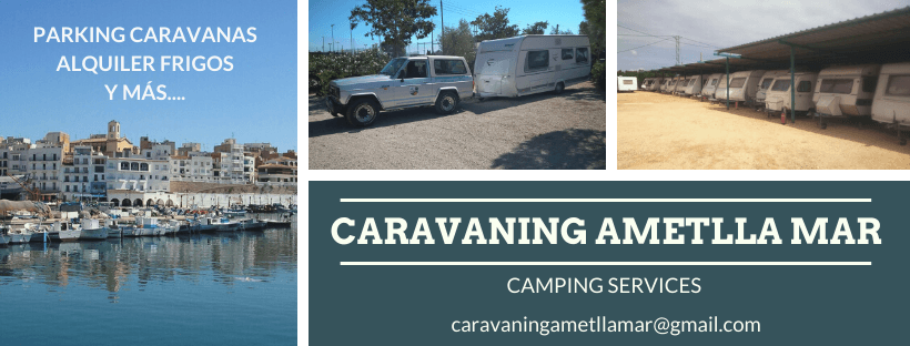 Caravaning Ametlla de Mar Parking