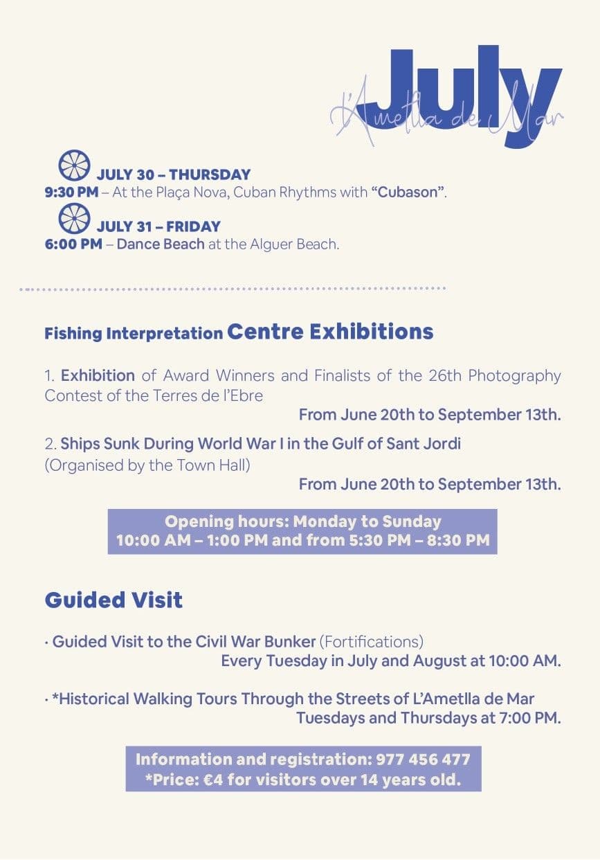 July Events 2026