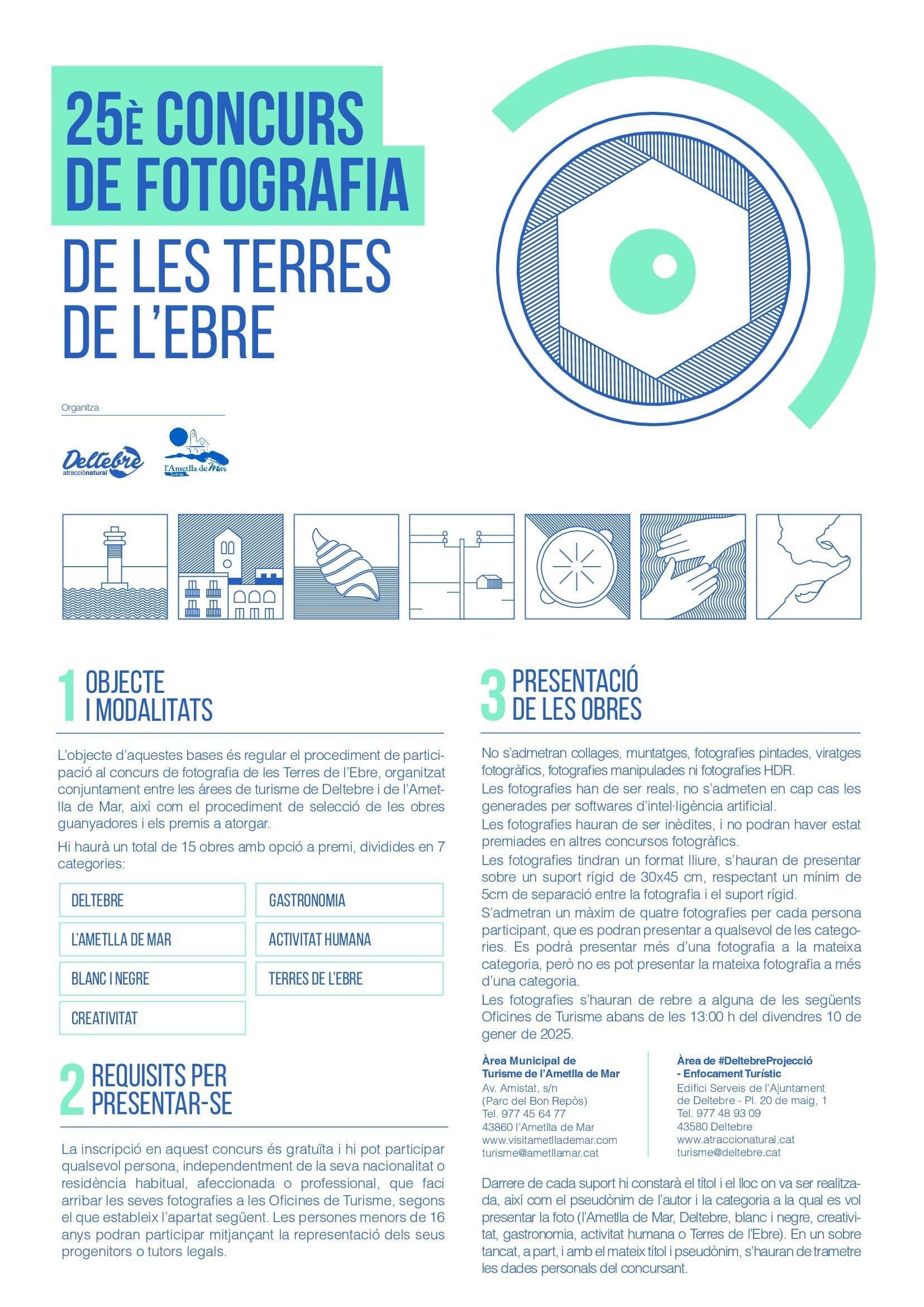 Bases del Concurs de Fotografia de Terres de l'Ebre