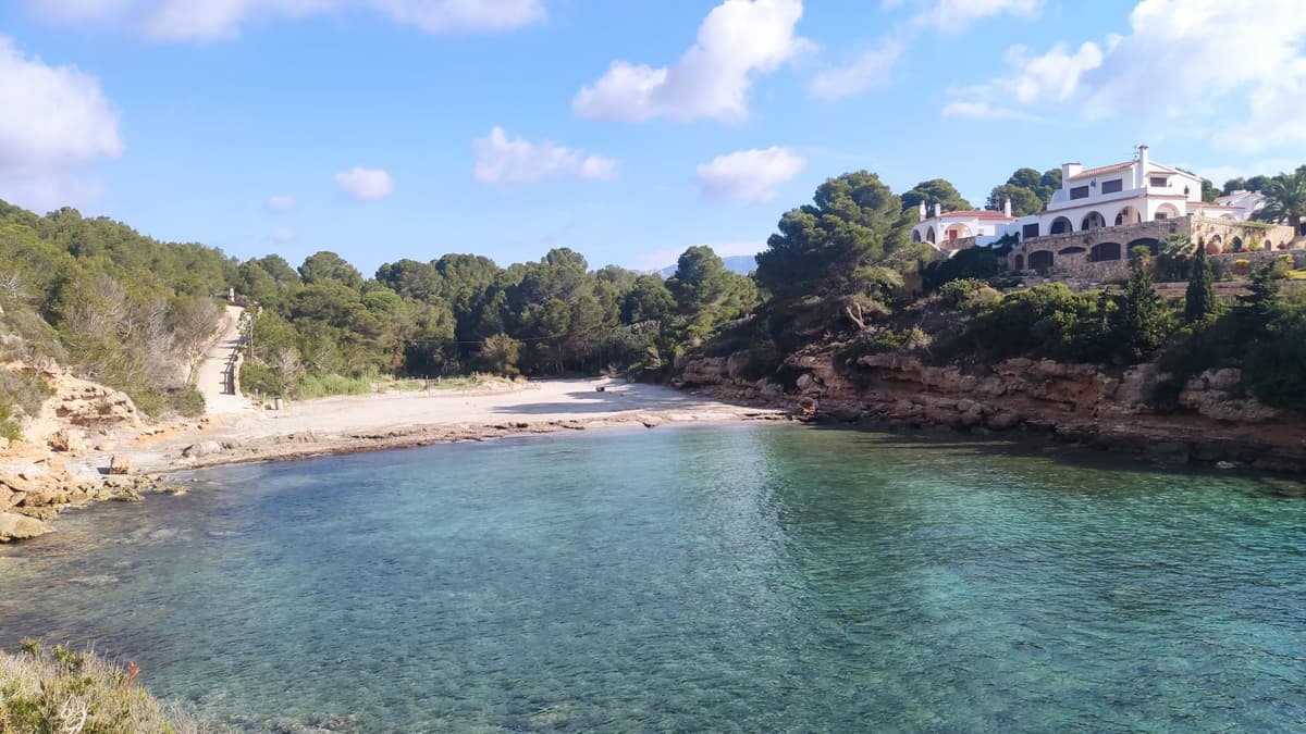 Cala de L'Estany Tort, beach