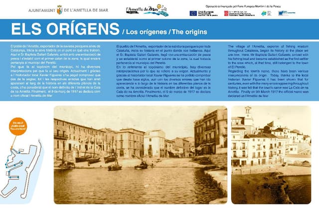 2. Les origines.  (Route: Découvrez l'essence d'un village de pêcheurs).