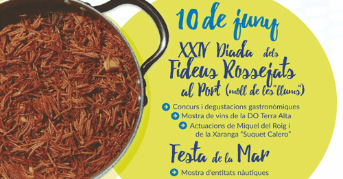 Gastronomía popular: La Fiesta de los “Fideus Rossejats”
