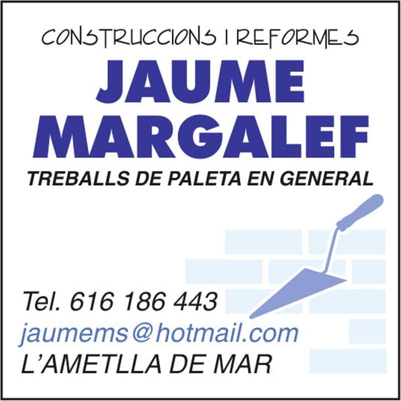 Constructions and reforms Jaume Margalef