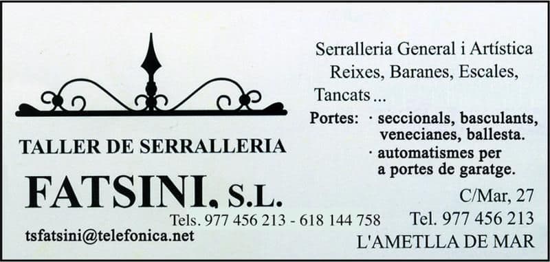 Taller de Serralleria Fatsini