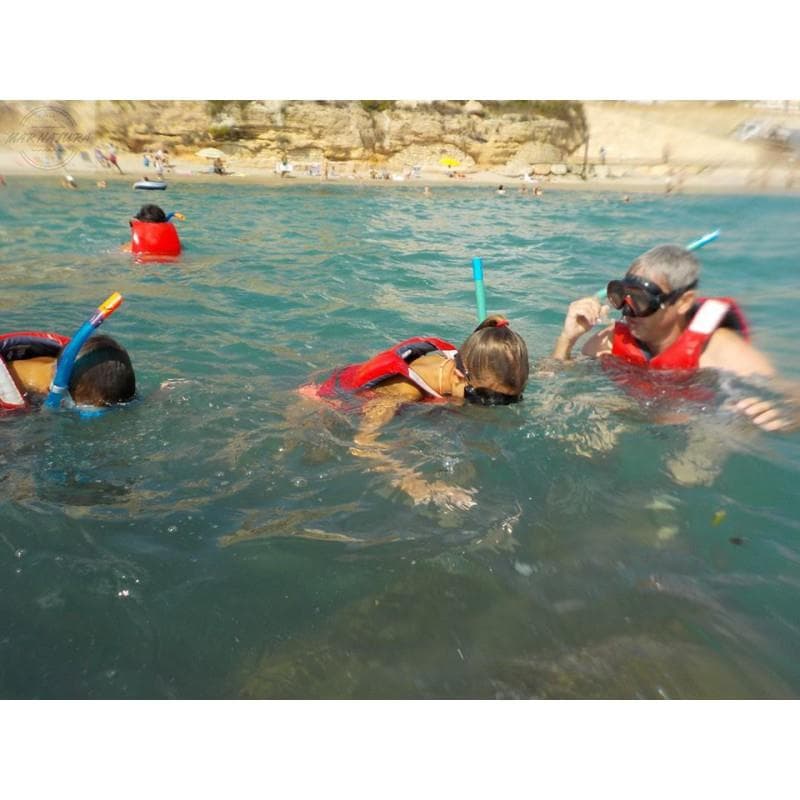 Excursion en bateau + plongée en apnée Cueva del Llop Marí + Mar Natura