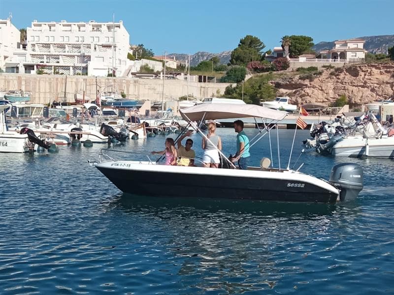 Alquiler  embarcación con titulación - Enjoy Calafat