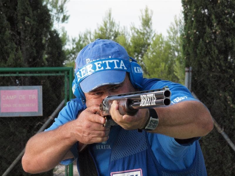 Clay pigeon shooting -  Punta Calda shooting range