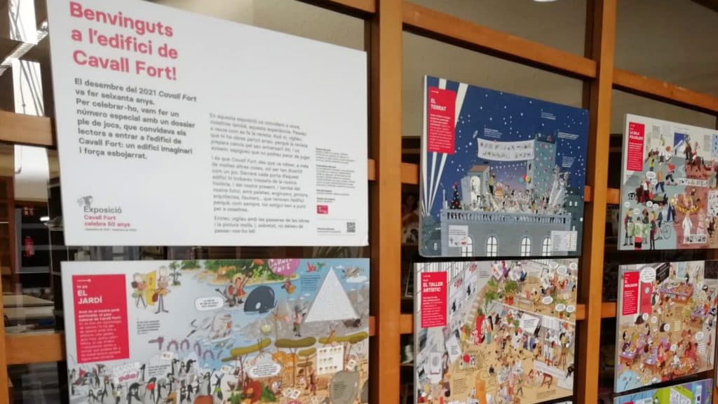 La Biblioteca Dr Frias acull l’exposició ‘Cavall Fort celebra 60 anys’