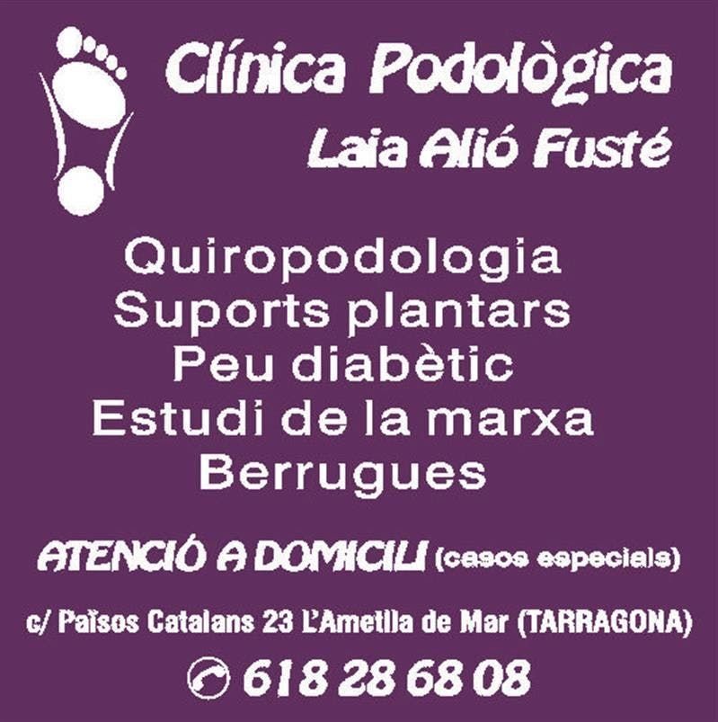 Clinique de podologie Laia Alio Fusté