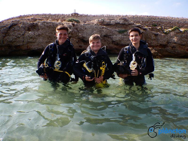 Curso de buceo Open Water Diver SSI/ACUC – Plàncton DIving